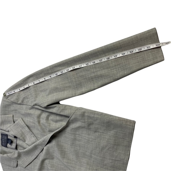 LAFAYETTE 148 New York Lightweight Wool Blazer Wrap top Jacket Office suit - Picture 8 of 10